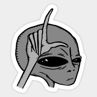 Loser Alien 3000 Sticker